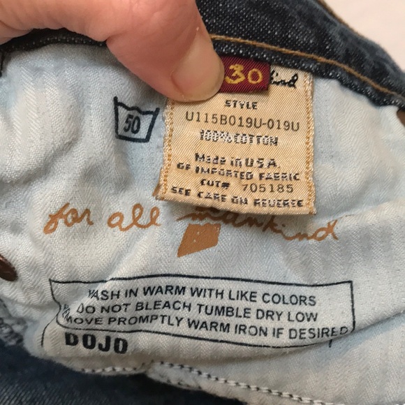 7 for all mankind dojo jeans size 30 EUC - Picture 8 of 8